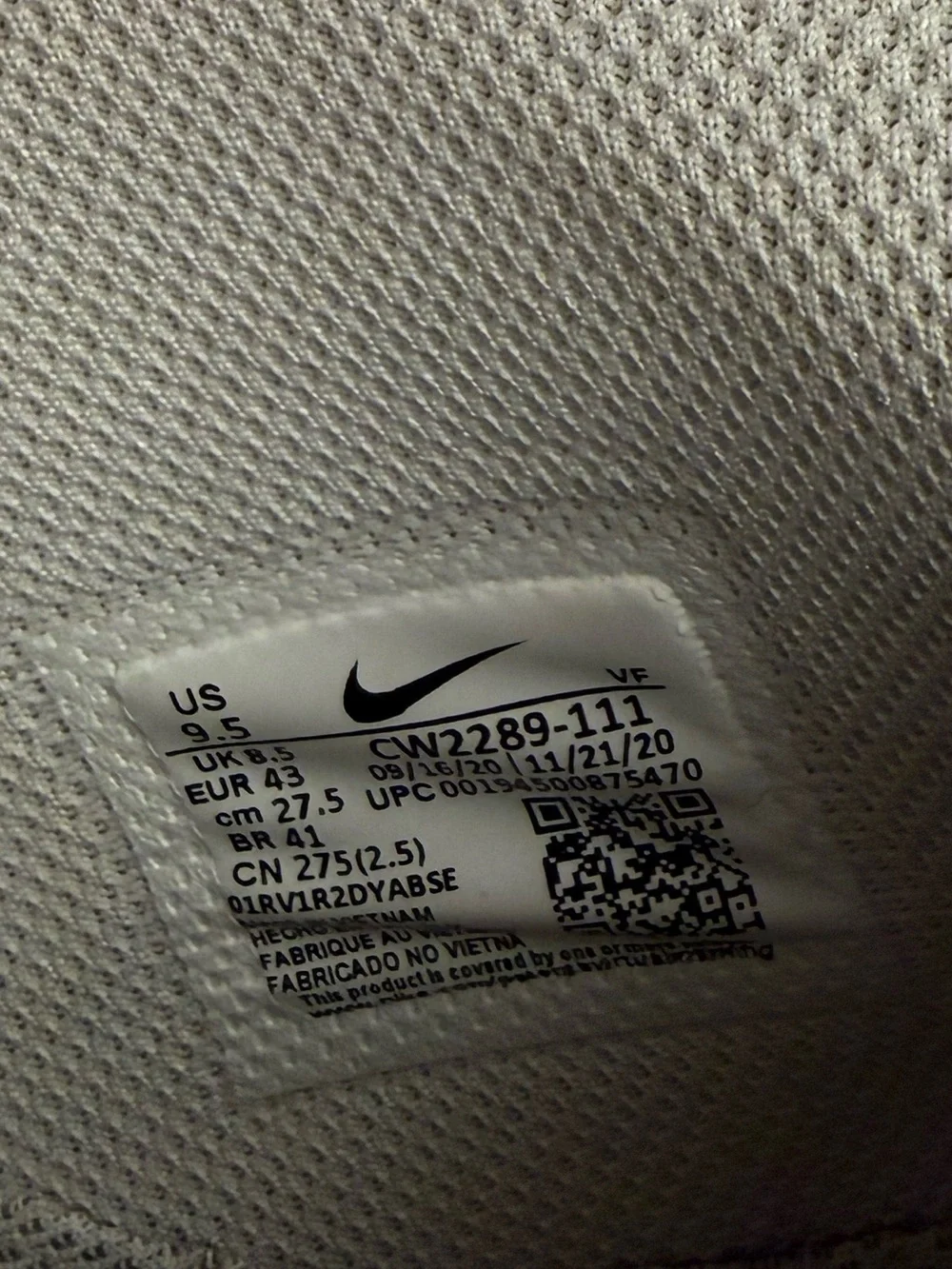 Nike Air Force authentic no